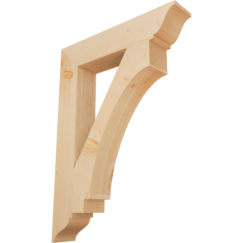 Support impérial traditionnel, H 44 po x l 5,5 po x P 32 po, Douglas (lisse)
