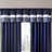 Amherst Navy Pintuck Single 50x18" Window Valance-328277313