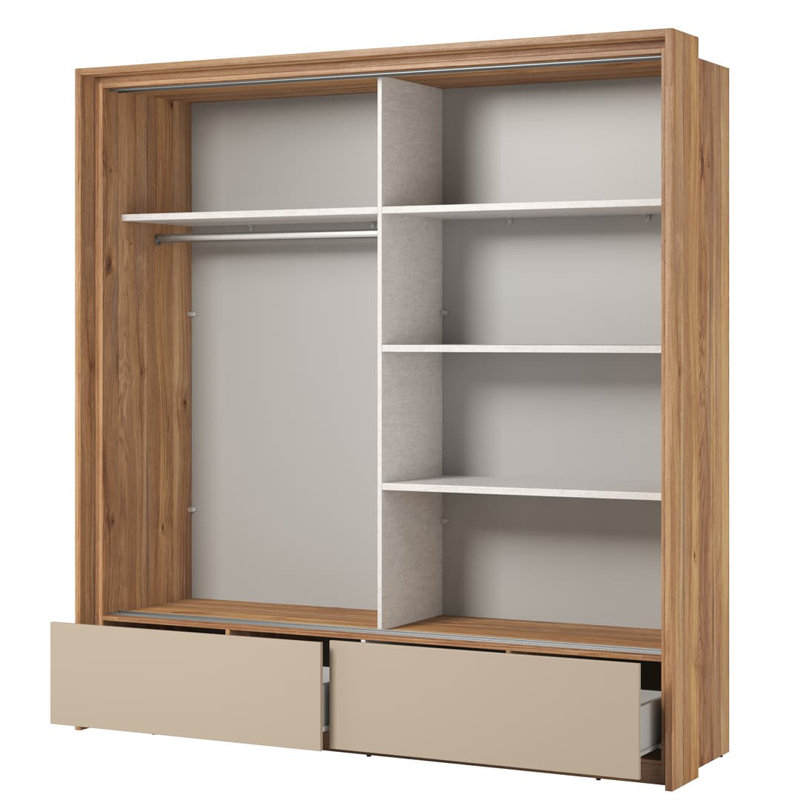 Sahvannah Manufactured Wood Wardrobe