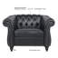 Ensemble de 2 chaises capitonnées Chesterfield-130617358
