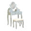 Ensemble coiffeuse et tabouret en bois-994485907