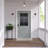 13.1 Inch Tall Aluminum Wall Light-1408119650