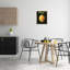 Toile abstraite encadrée flottante «Lemon on Vine Grain» par Emma Caroline-834320938-834320940