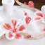 Élégant vase en céramique à fleurs de prunier - Décoration de table traditionnelle faite à la main
