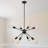 8 - Light Dimmable Sputnik Sphere Chandelier