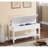 White Solid Wood Shoe Bench - Organized And Practical Storage With Generous-1549855253