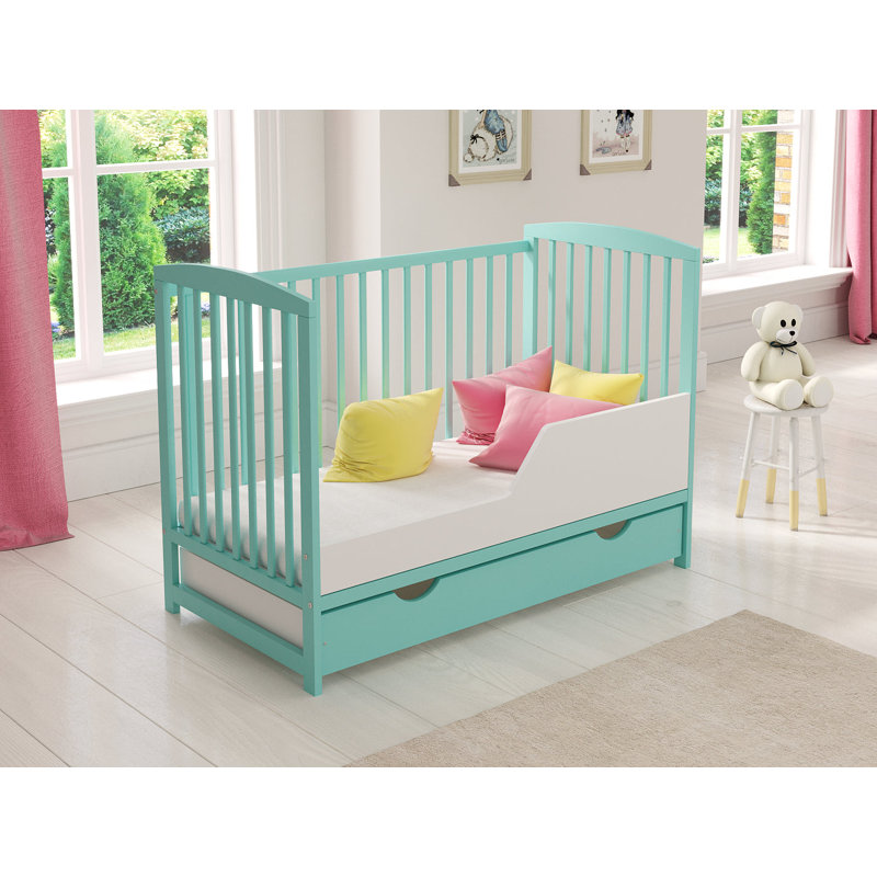 Percie Cot Bed, Mint