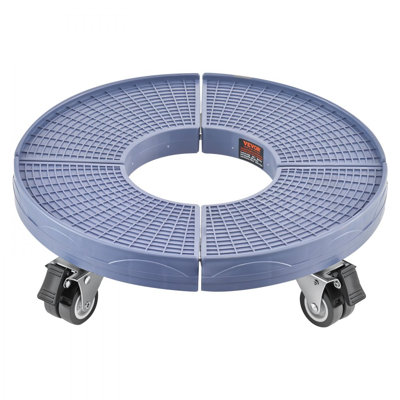 Chariot rond à poubelle ajustable 15-22,8 po 400 lb
