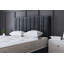 Amelia Upholstered Panel 4 Draw Divan Bed with Headboard-582102416-582102430