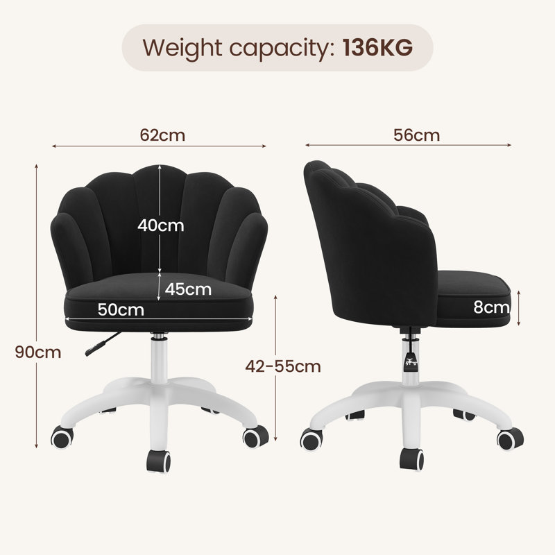 Fairmont Park Office Chair, Black