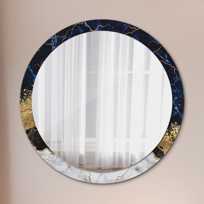 Huldar Glass Flat Wall Mirror