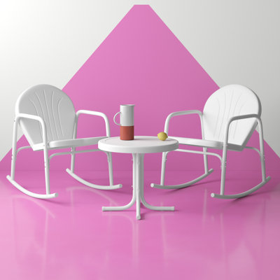 Burley 2 - Person Patio Conversation Set