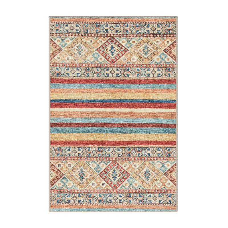 Brandov Southwestern Indoor Rug, Rectangle 7' x 10'