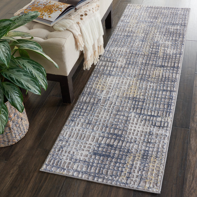 Lunenburg Abstract Area Rug, Runner 66 x 229cm