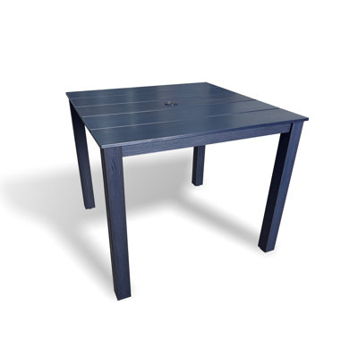 Table de salle à manger d'extérieur carrée pour 4 personnes HiPS