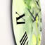 Abstrait étang vert et jaune - horloge murale moderne-60328640