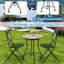 Nakamura 2 - Person Patio Dining Set Round Table