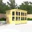 6ft x 6ft Pent Potting Shed