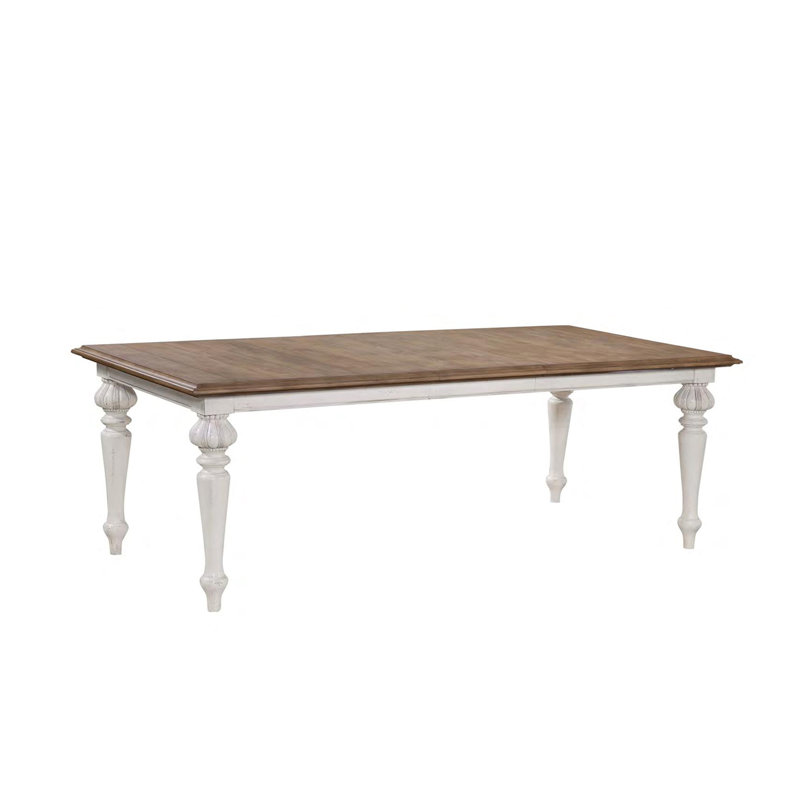 One Allium Way® Removable Leaf Solid Wood Dining Set