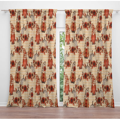 Rall Room Darkening Curtain
