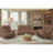 LUCIUS BROWN RECLINING SOFA