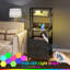 41cm W Metal Bedside Table