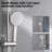 Shower System with Rain Shower and Handheld Shower