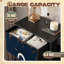 Commode pour chambre à coucher avec 4 tiroirs de rangement Casque nautique Casque de boussole Phare de style rustique Ancre de plage Commode à commode en acier