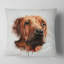 Visage de chien brun - aquarelle-30744632-30744628