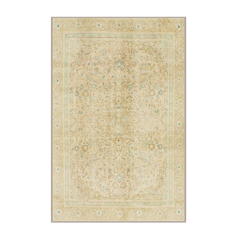 Abstract Indoor Rug, Rectangle 2' x 4'