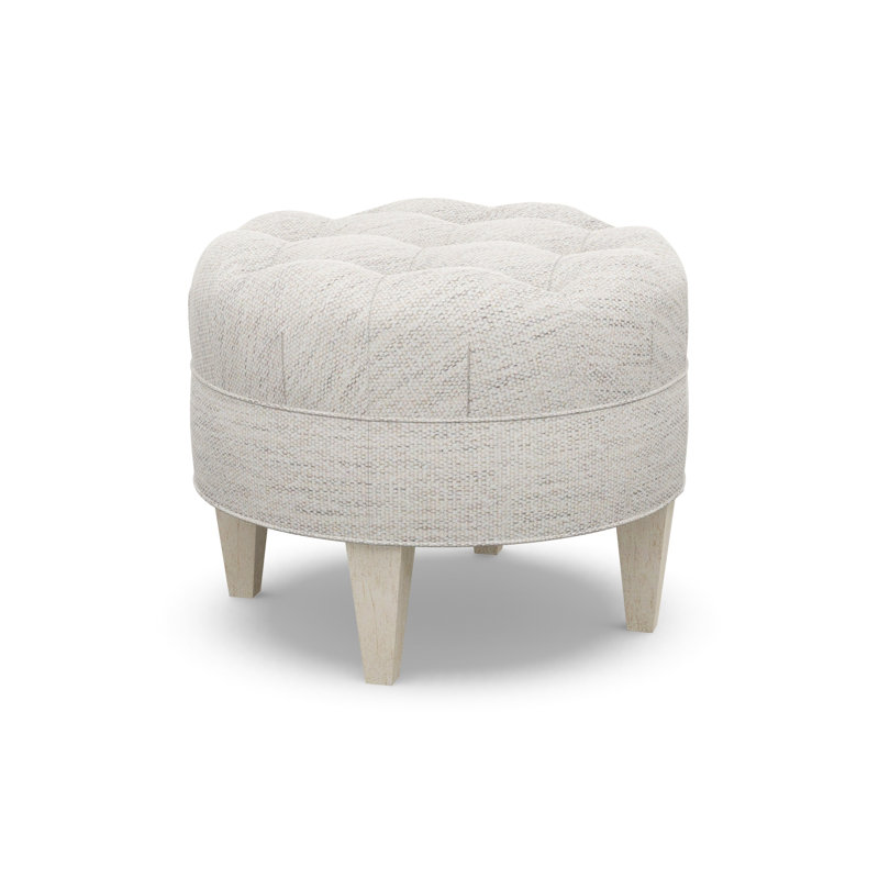 Round Ottoman, 2243-80, Sandstone