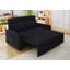 2 Seater Velvet Sofa Bed-1881826510