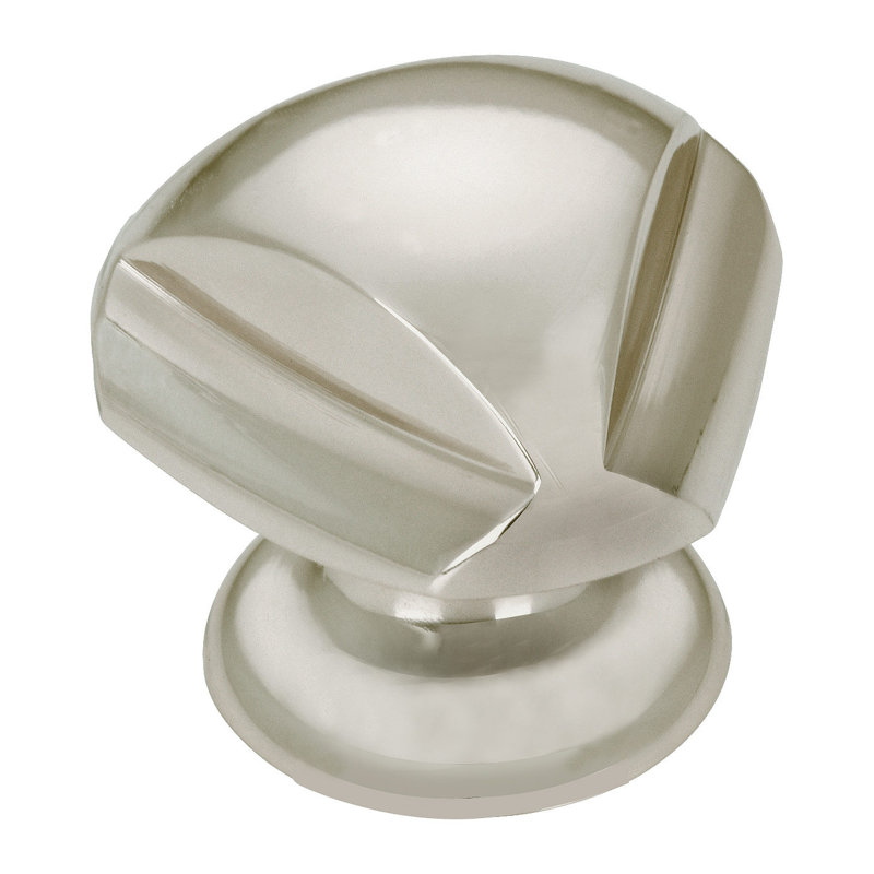Expression 1 3/16" Diameter Round Knob, Brushed Nickel