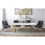 48.3cm H Velvet Upholstered Side Chair-2124932050