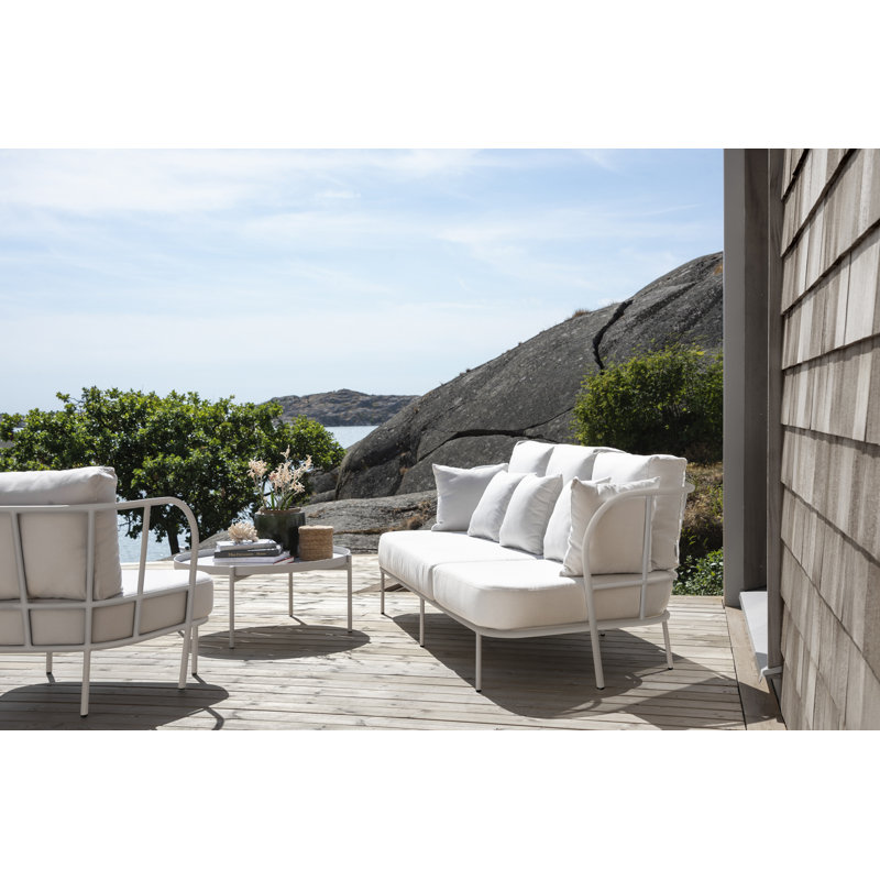 Saltö Lounge Table, Light Gray, 33" W x 33" L x 14" H