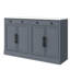 Rangement pour buffet moderne autoportant, ensemble de 2-1868840912