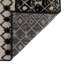 Tapis noir / blanc en polypropylène tissé à la machine Briehn-1172725664