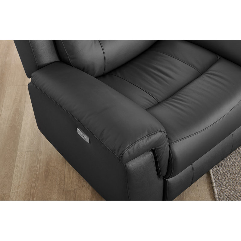 Demea Armchair Genuine Leather Electric Recliner