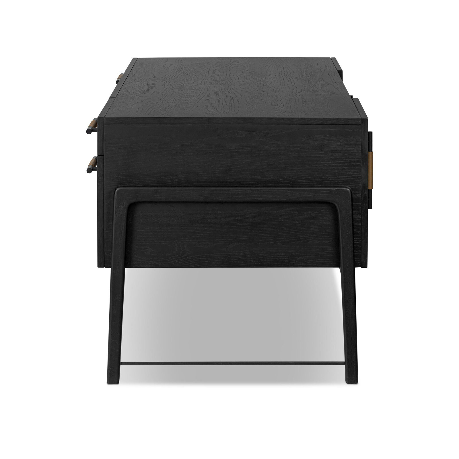 Karsten Writing Desk, Ebony Oak