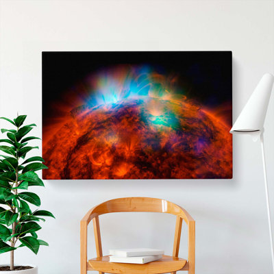 Light Of The Sun In Abstract - Wrapped Canvas