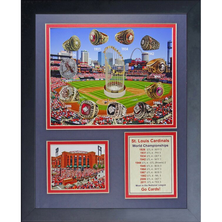 St. Louis Cardinals 1926 World Series Program Art Print