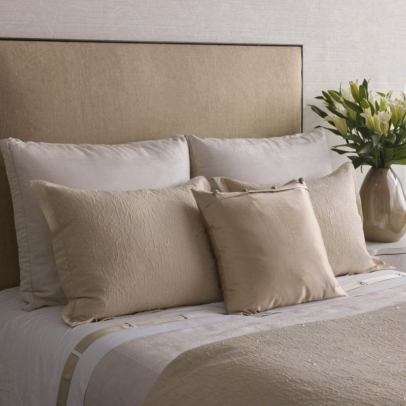Allure Duvet Cover Set, Ecru, Queen Duvet Cover + 2 Shams