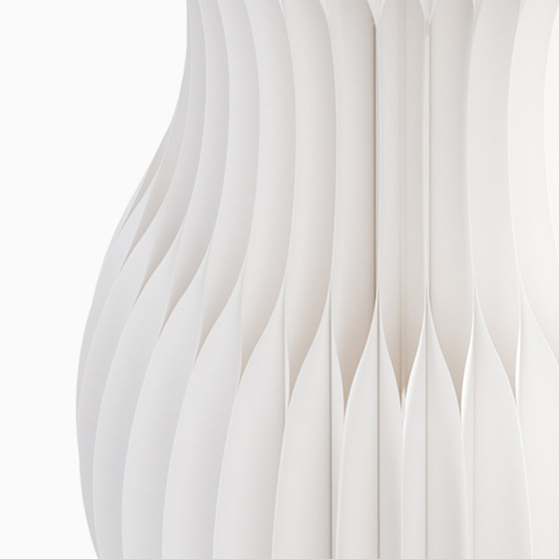 White Abstract Paper Decorative Object