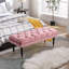 Repose-pieds capitonné en velours-805044303