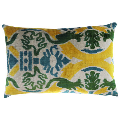 Velvet Lumbar Pillow Cover & Insert
