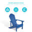 Chaise Adirondack en plastique Halstein-1409835307