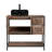 Free-Standing Farmhouse Single Bathroom Vanity With Sink-900746657