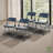 Bernadine Vinyl Triple Brace Folding Chair-1389836399