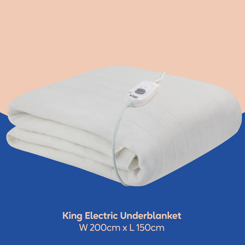 Russell Hobbs RHESB6001 Single Electric Under blanket, W150 x L200cm