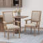 Chaise avec accoudoirs à dossier très grand en bois massif Ethynn-889018116-889018122-817895366